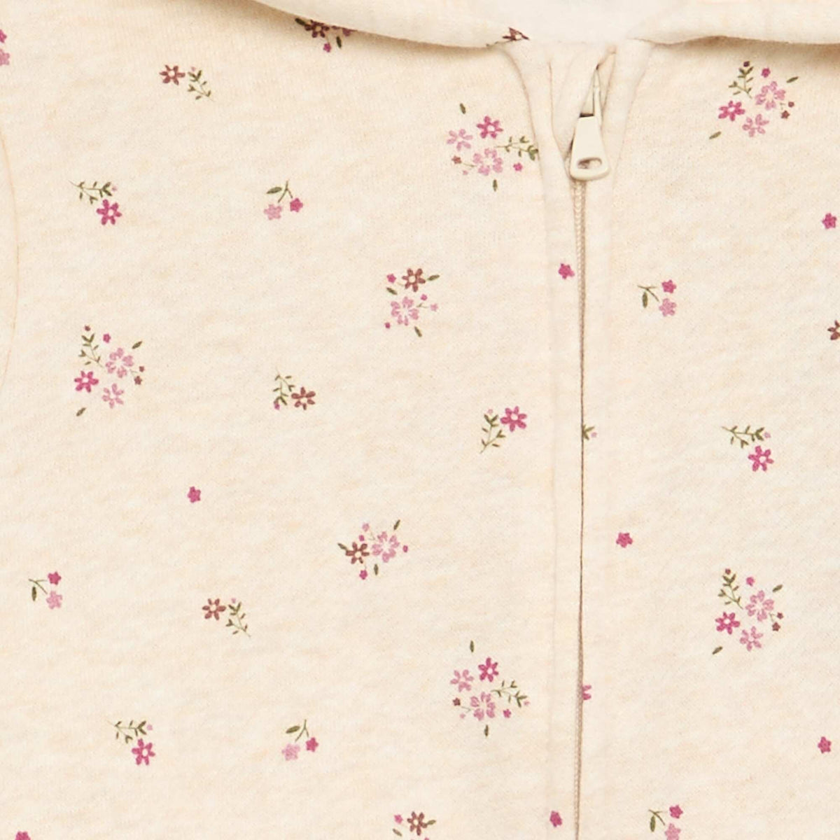 Sweat à capuche imprimé BEIGE