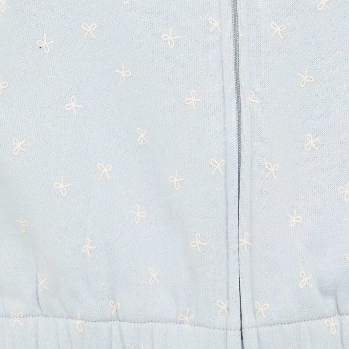 Sweat à capuche imprimé BLEU