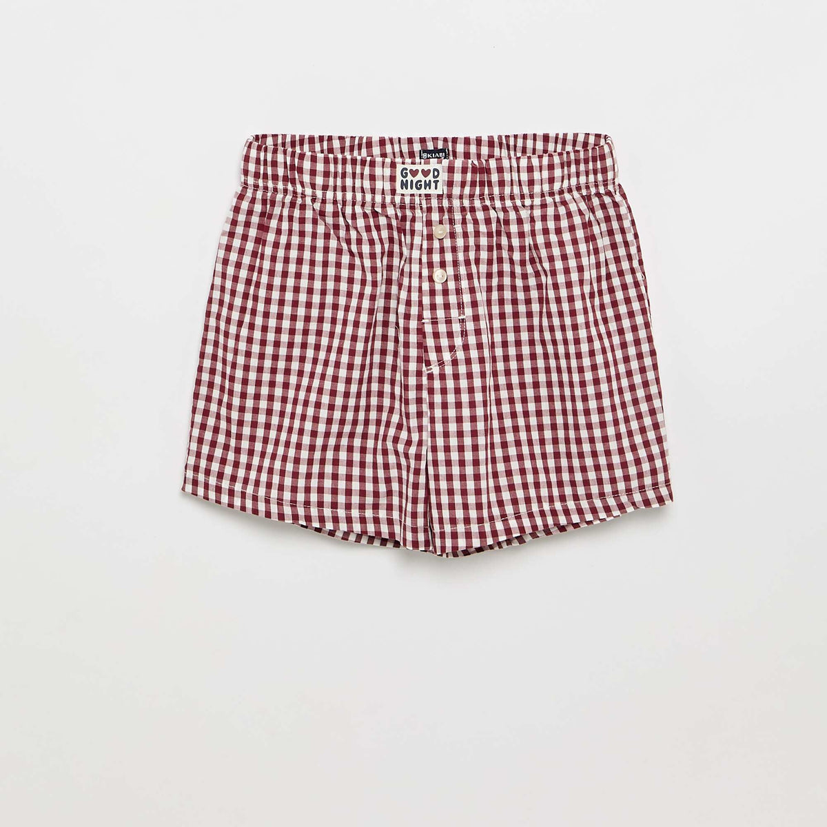 Pyjama court t-shirt + short - 2 pièces ROUGE