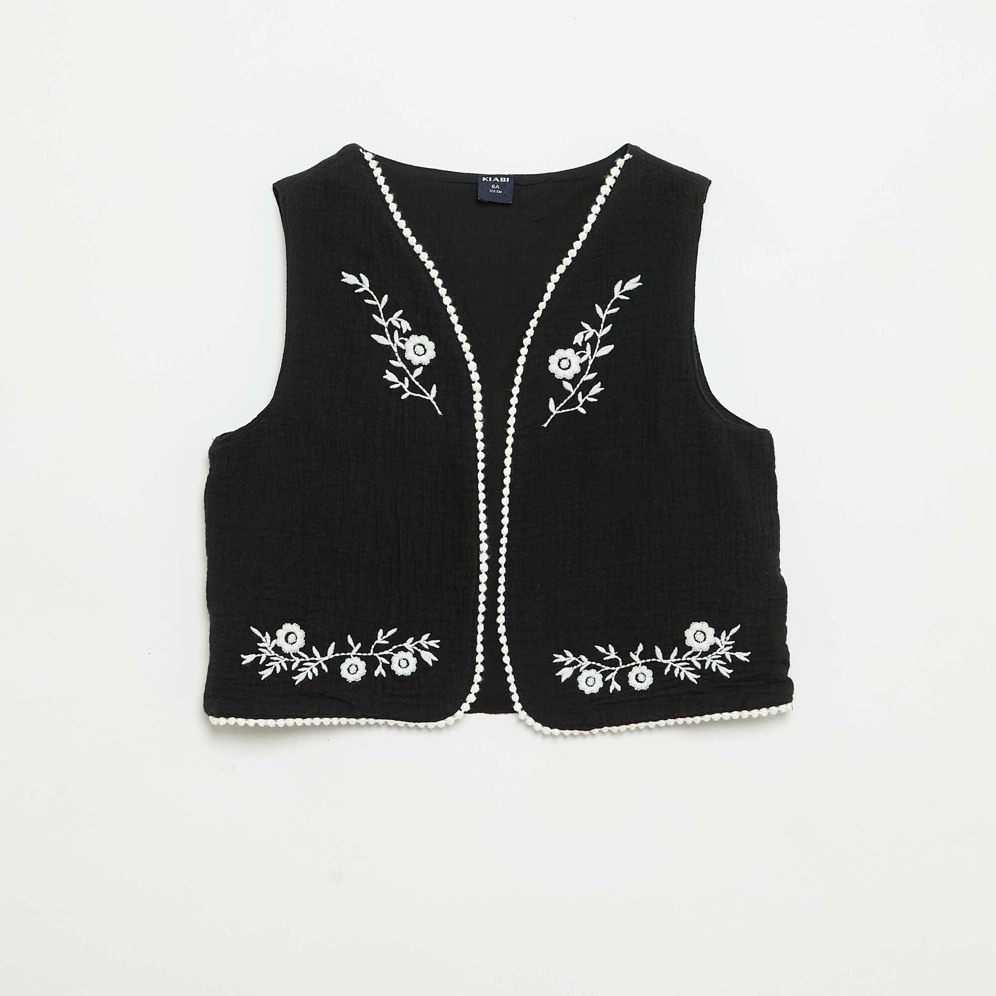 Ensemble débardeur + gilet sans manches NOIR