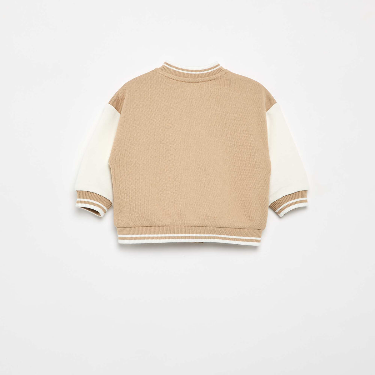 Blouson style campus américain BEIGE