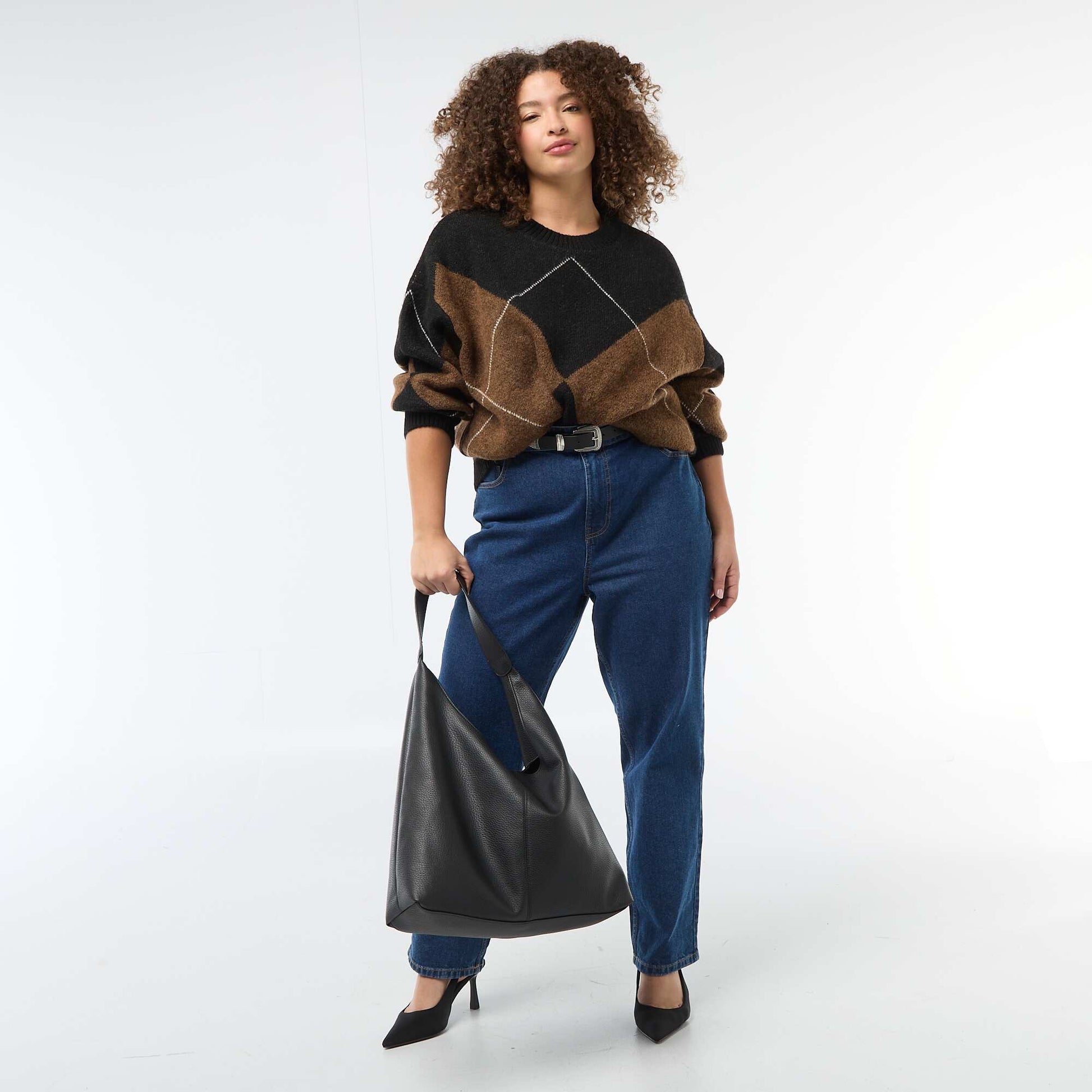 Pull chaud MARRON