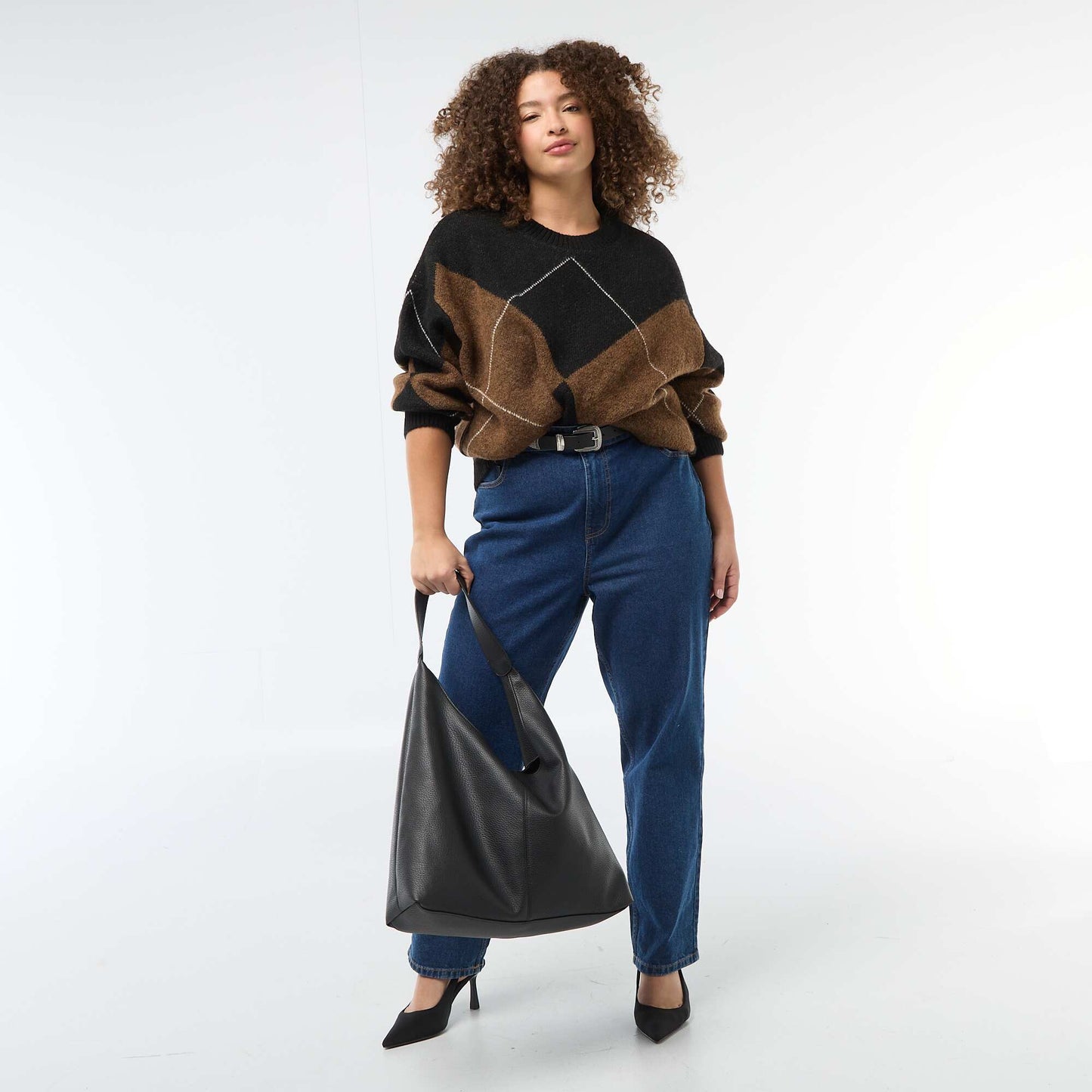 Pull chaud MARRON