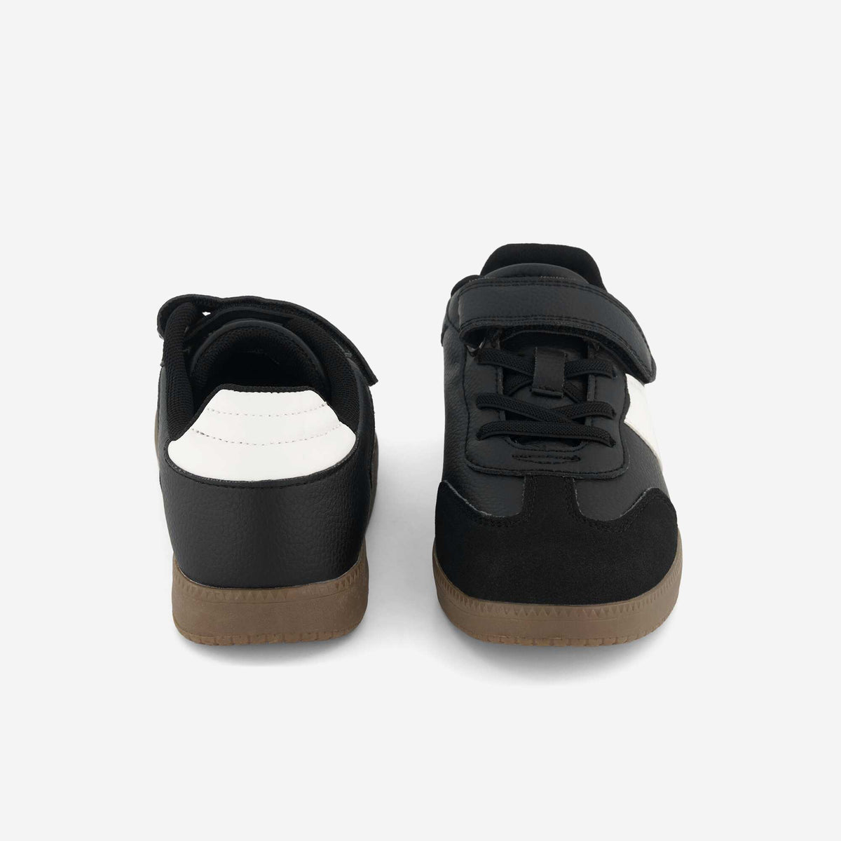 Baskets basses bicolores NOIR