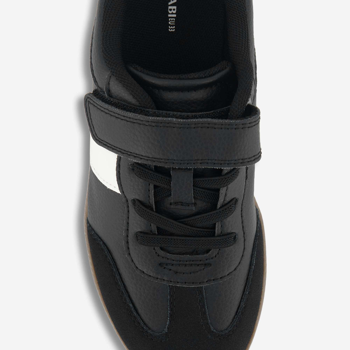 Baskets basses bicolores NOIR