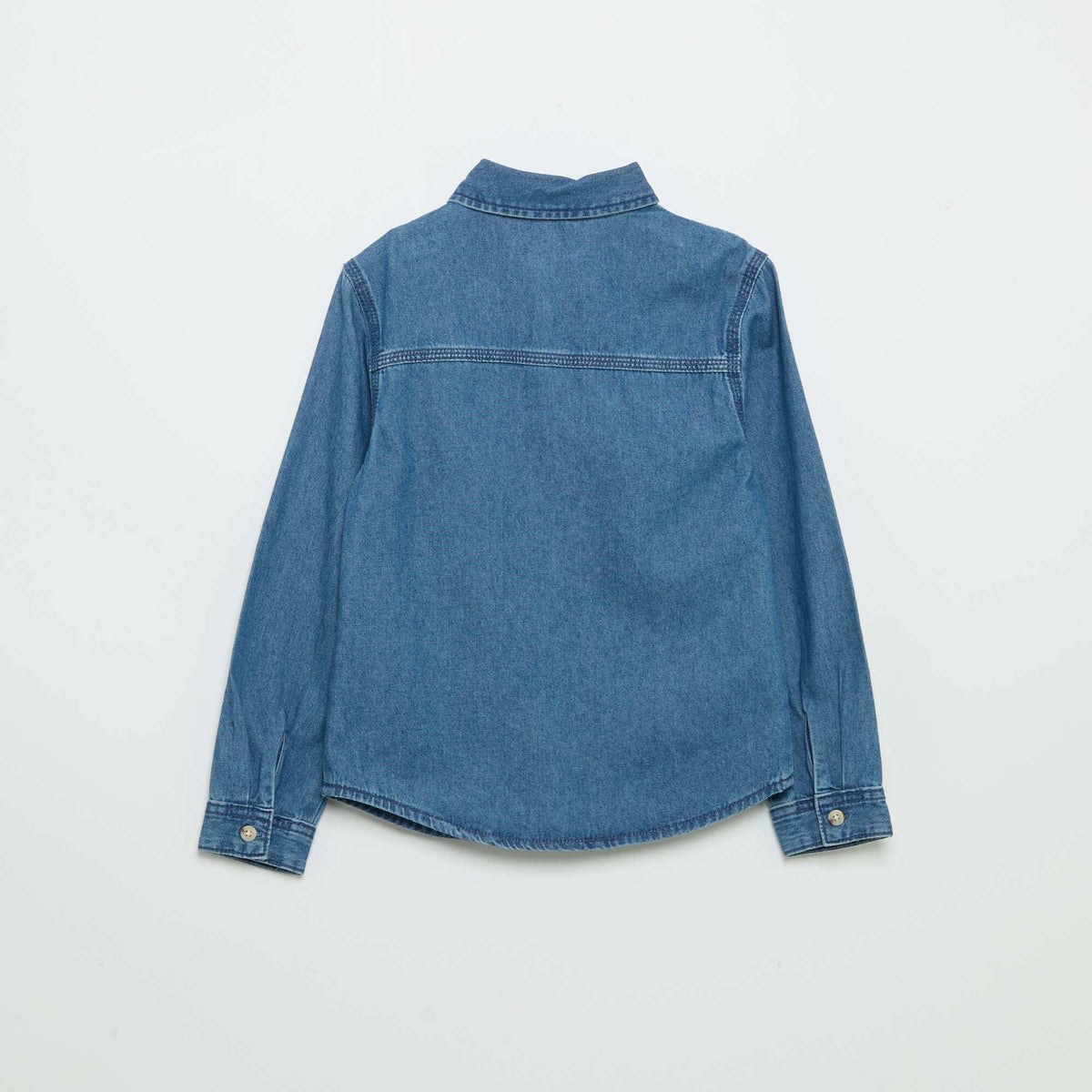 Chemise en denim BLEU