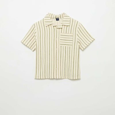 Chemise rayée BEIGE