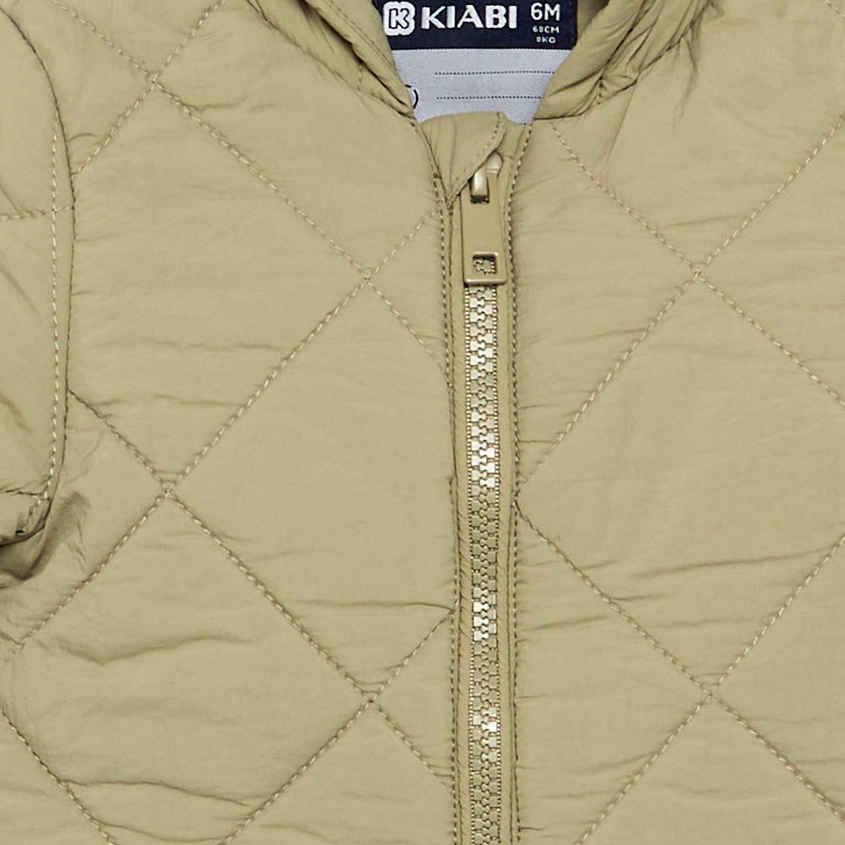 Blouson zippé à capuche VERT