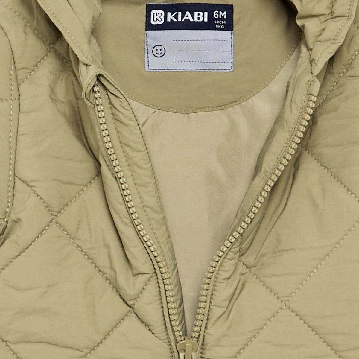Blouson zippé à capuche VERT