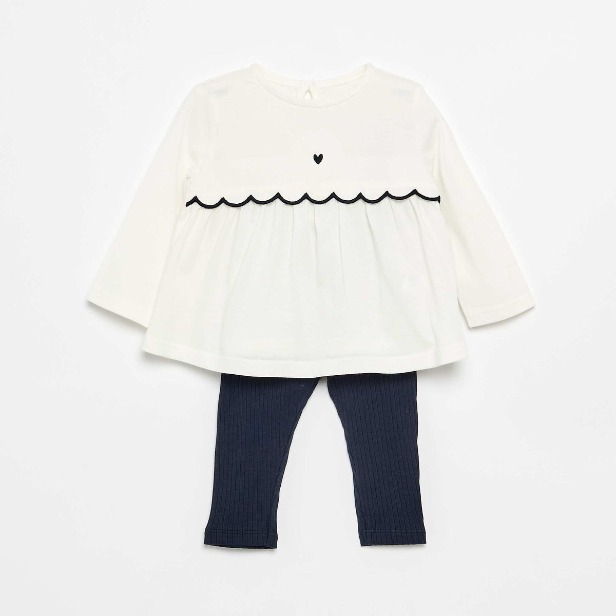 Ensemble T-shirt + legging NOIR