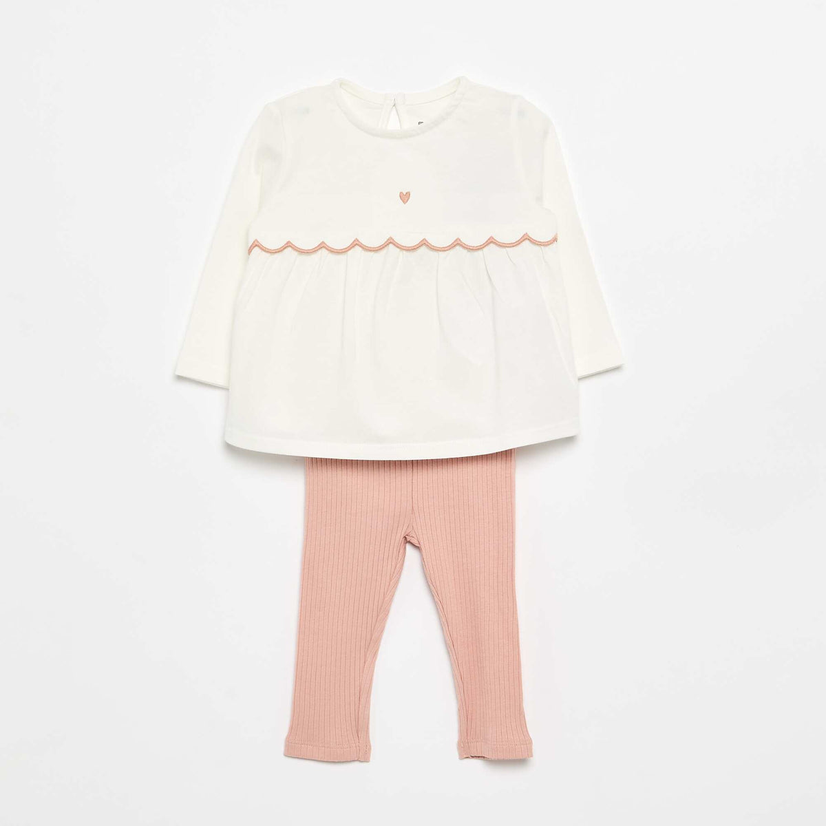 Ensemble T-shirt + legging ROSE