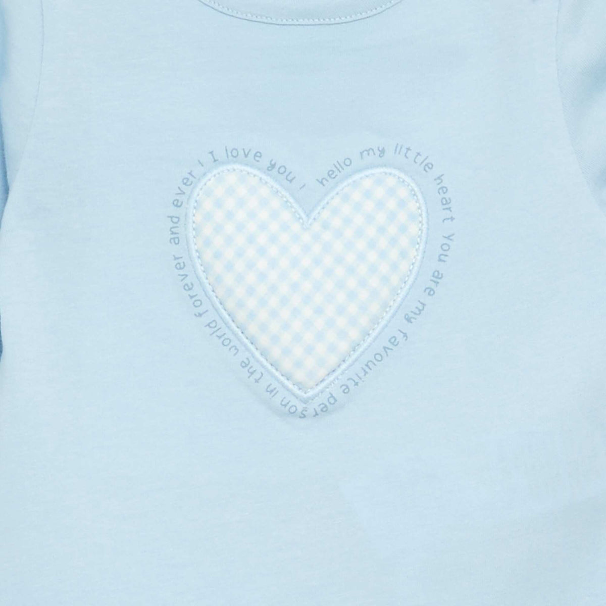T-shirt en jersey à manches longues BLEU