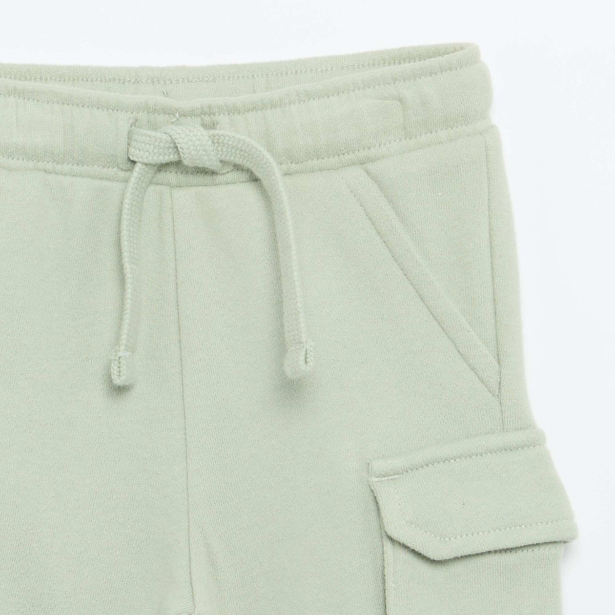 Pantalon jogging multipoches VERT