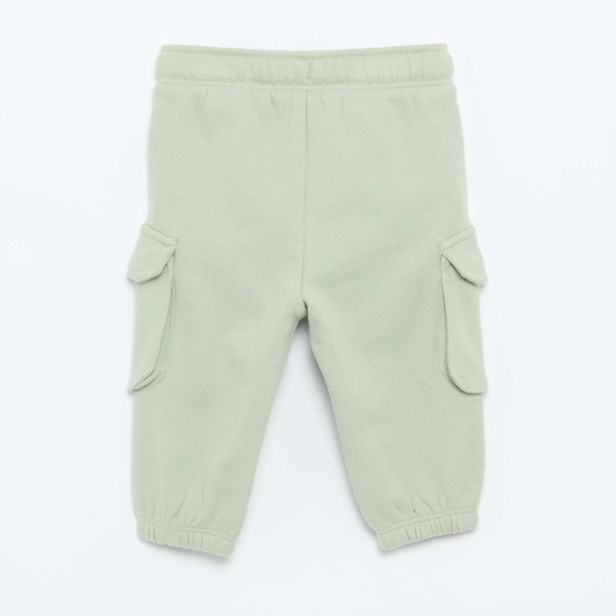 Pantalon jogging multipoches VERT