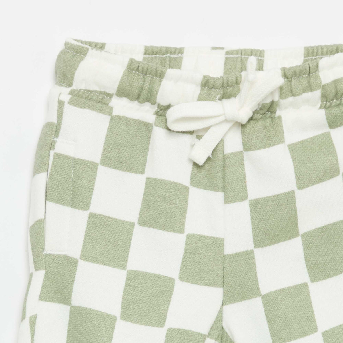Pantalon jogging à motif VERT