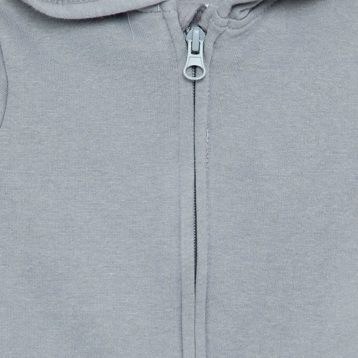 Sweat-shirt zippé à capuche BLEU