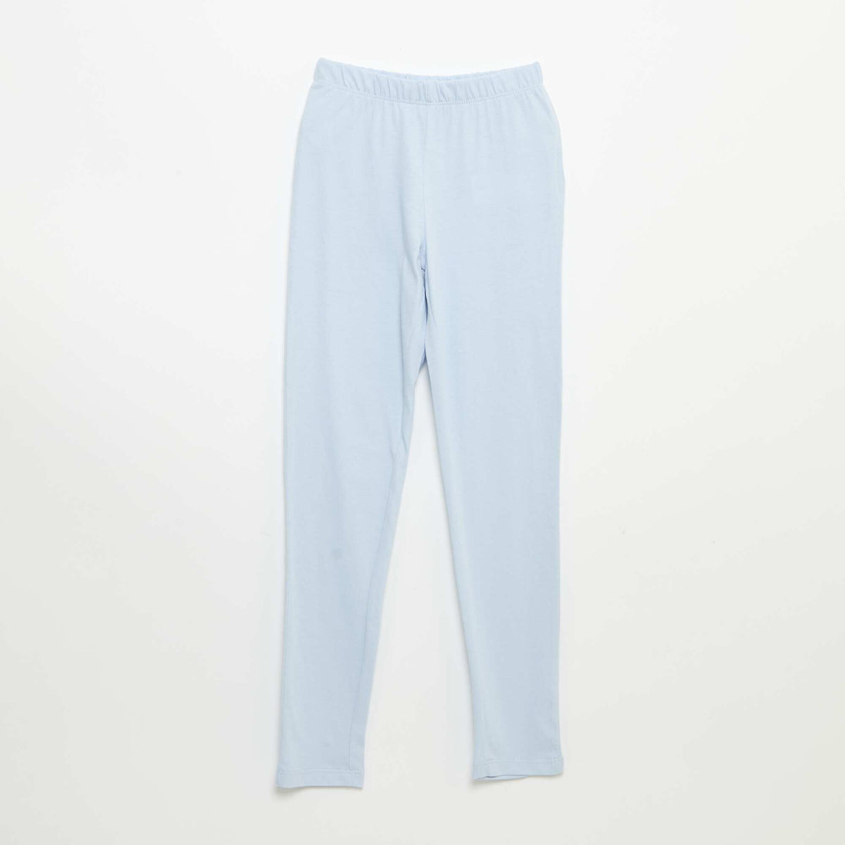 Pyjama long en jersey de coton - 2 pièces BLEU