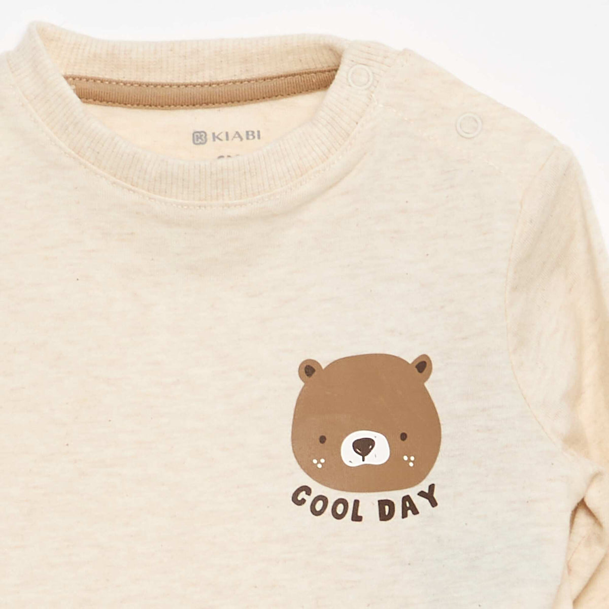 Ensemble T-shirt + pantalon de jogging - 2 pièces BEIGE