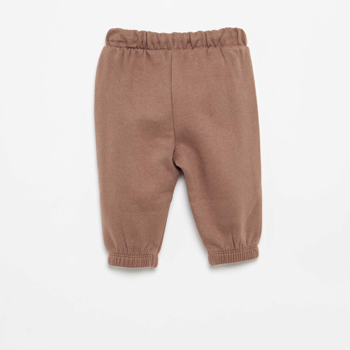 Pantalon de jogging en polaire MARRON