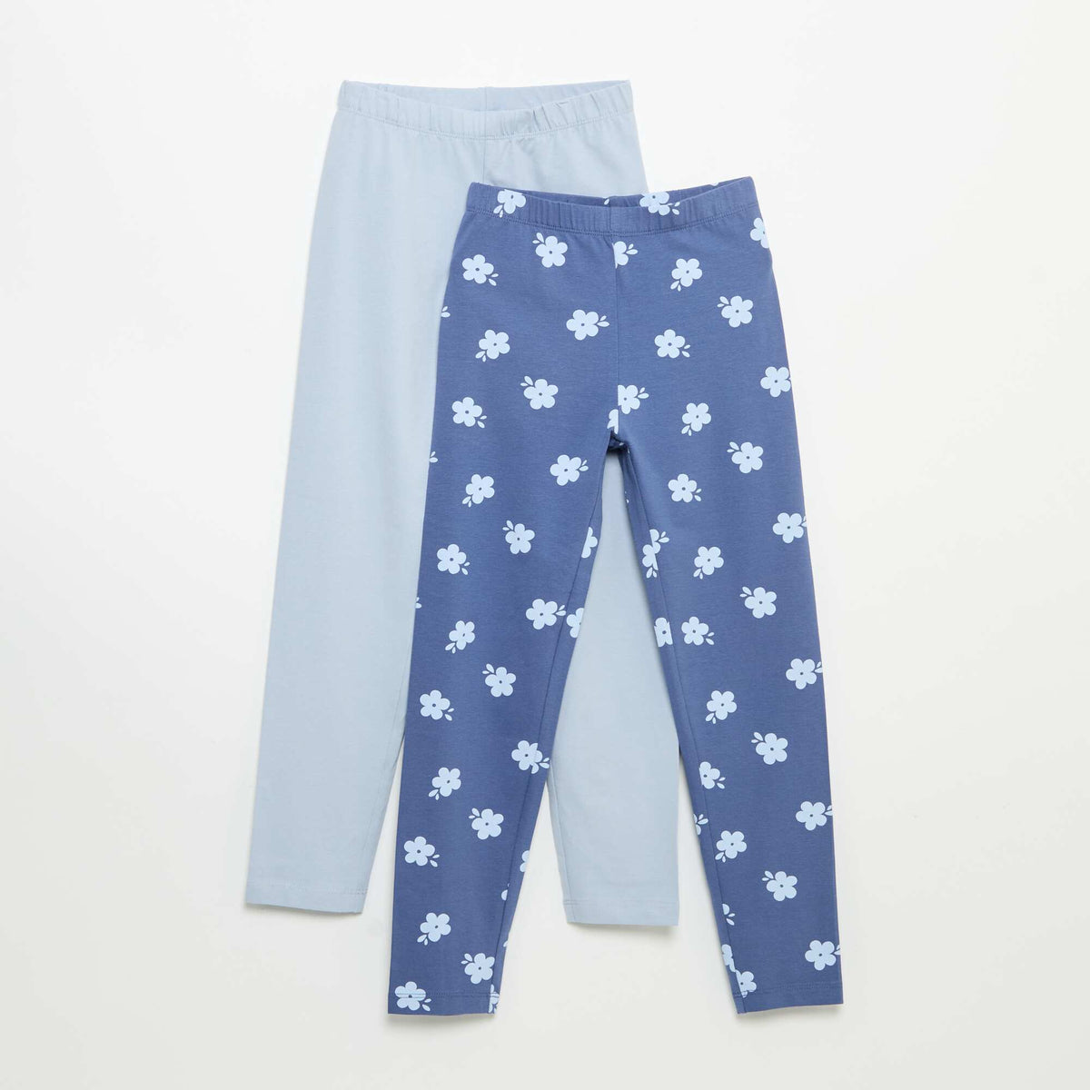 Lot de 2 leggings longs BLEU