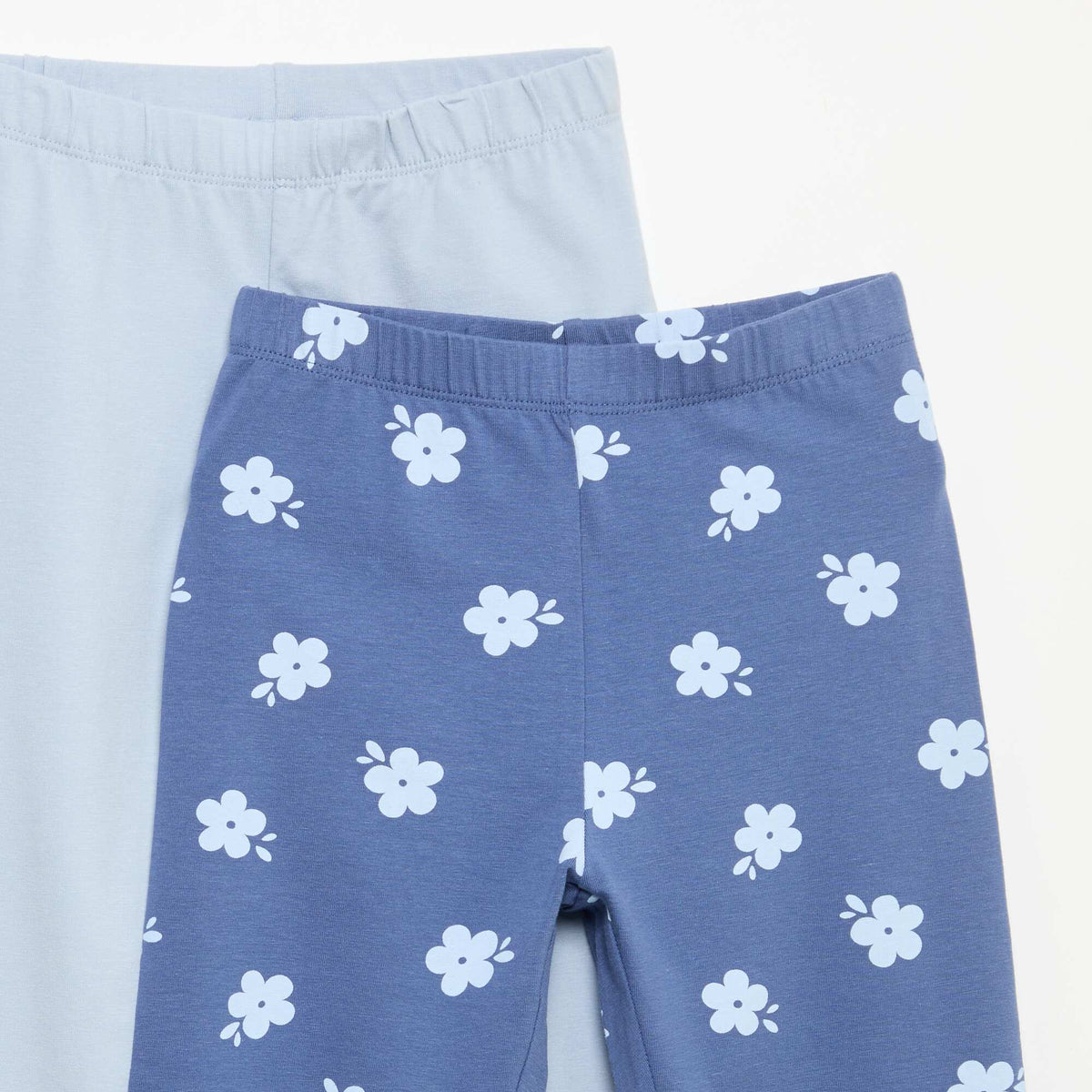 Lot de 2 leggings longs BLEU