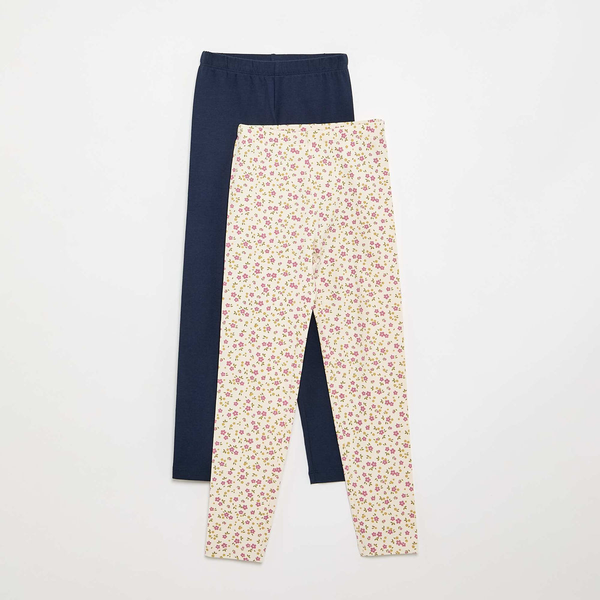 Lot de 2 leggings longs BLANC