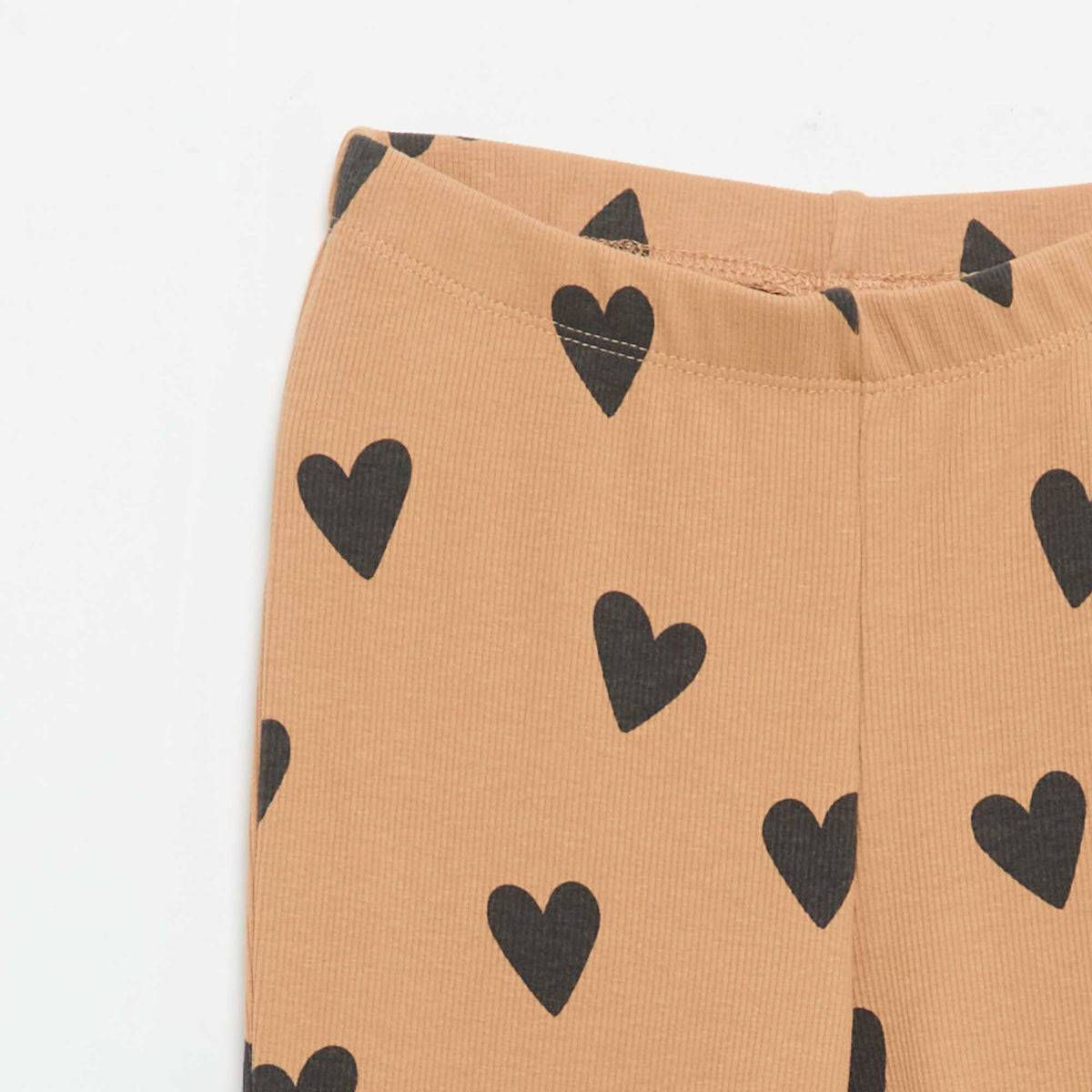 Legging long à motif MARRON