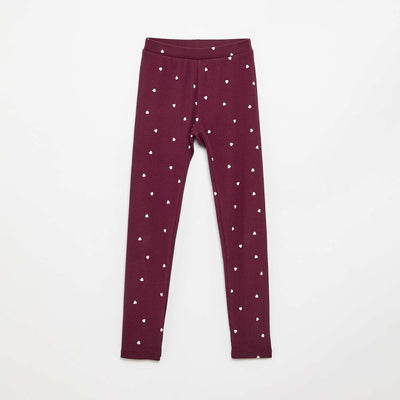 Legging long imprimé VIOLET