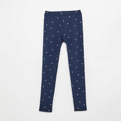 Legging long imprimé BLEU
