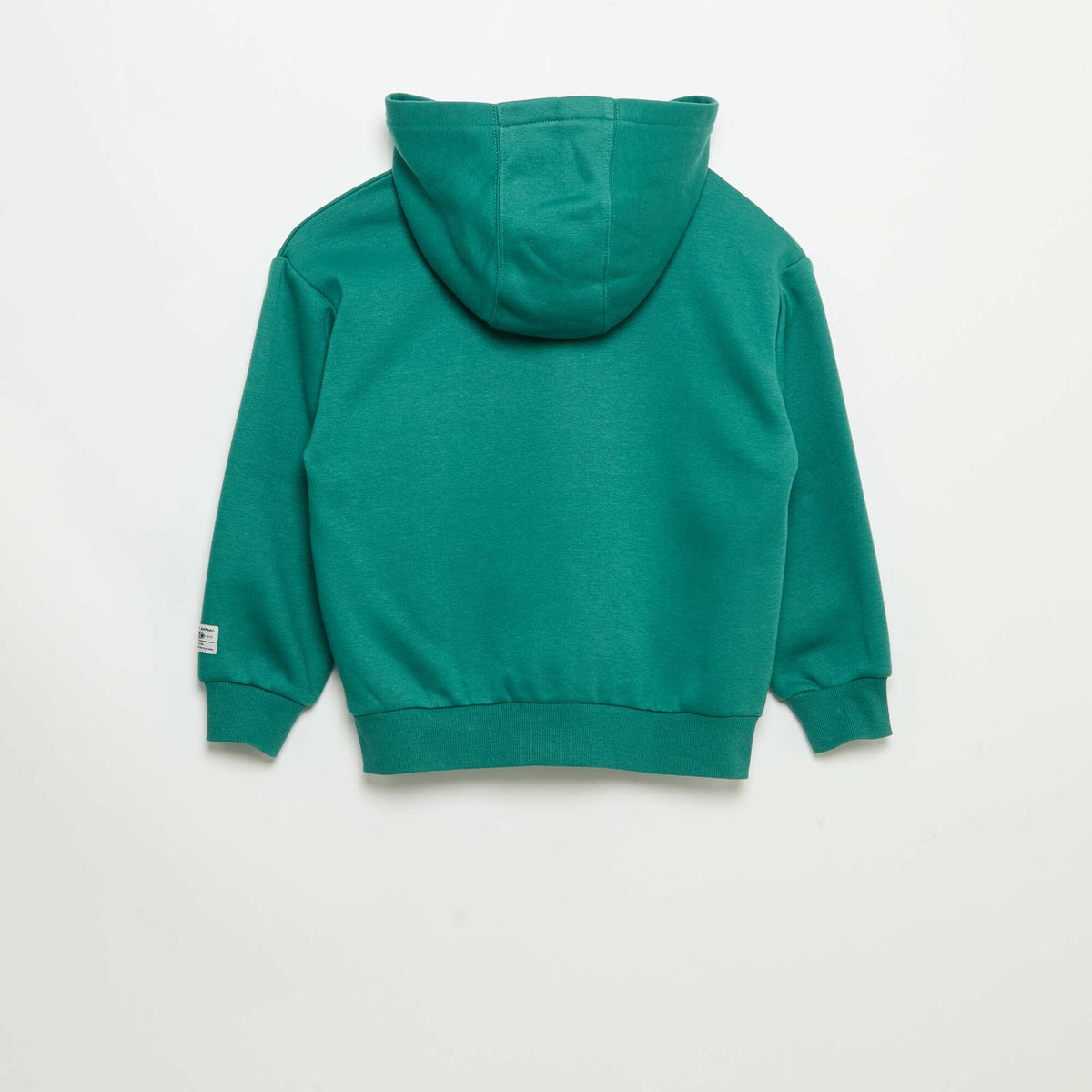 Sweat à capuche imprimé VERT
