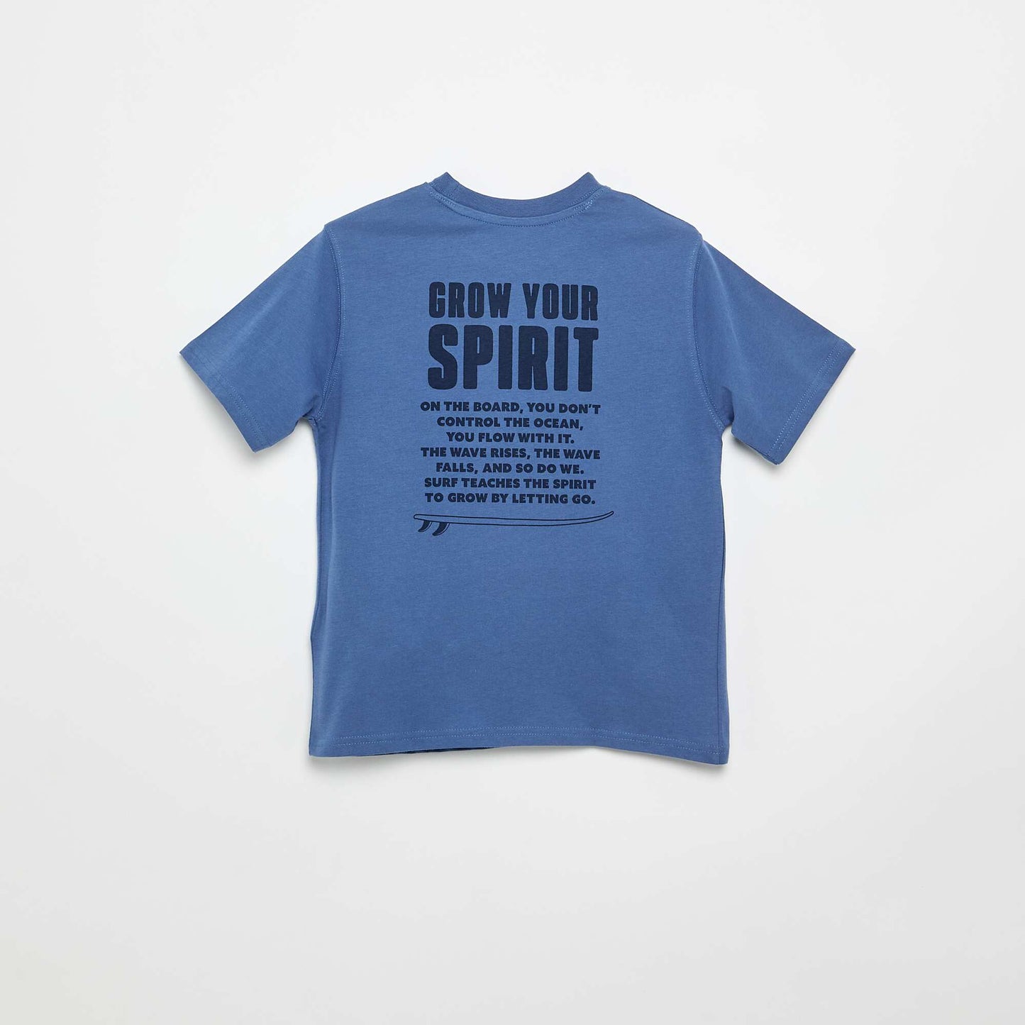 T-shirt à manches courtes BLEU