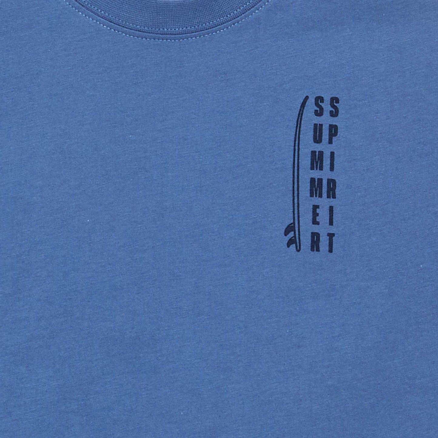 T-shirt à manches courtes BLEU