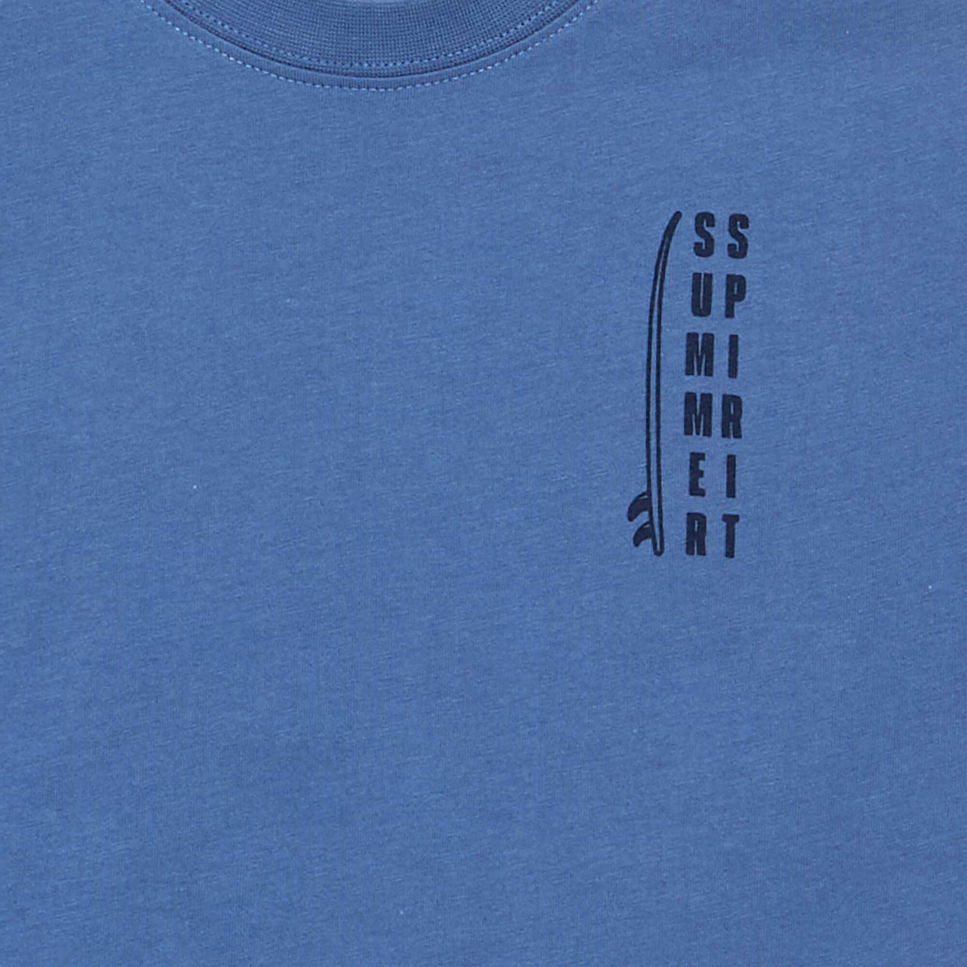 T-shirt à manches courtes BLEU