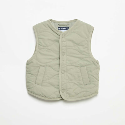 Veste sans manches matelassée VERT
