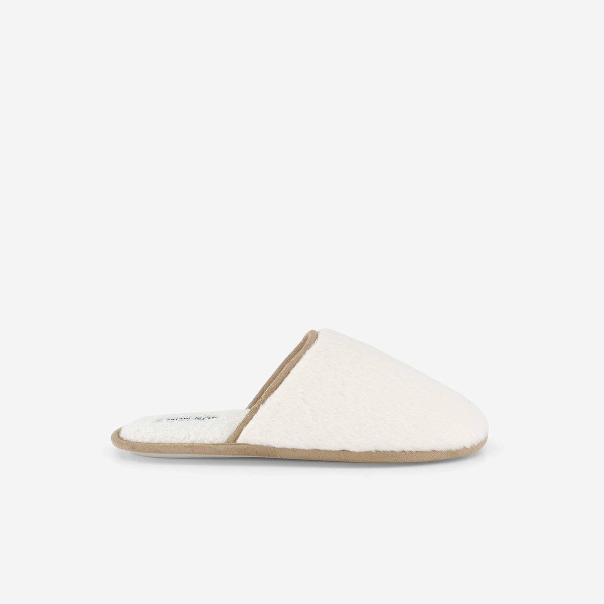 Chaussons mules fourrés BEIGE