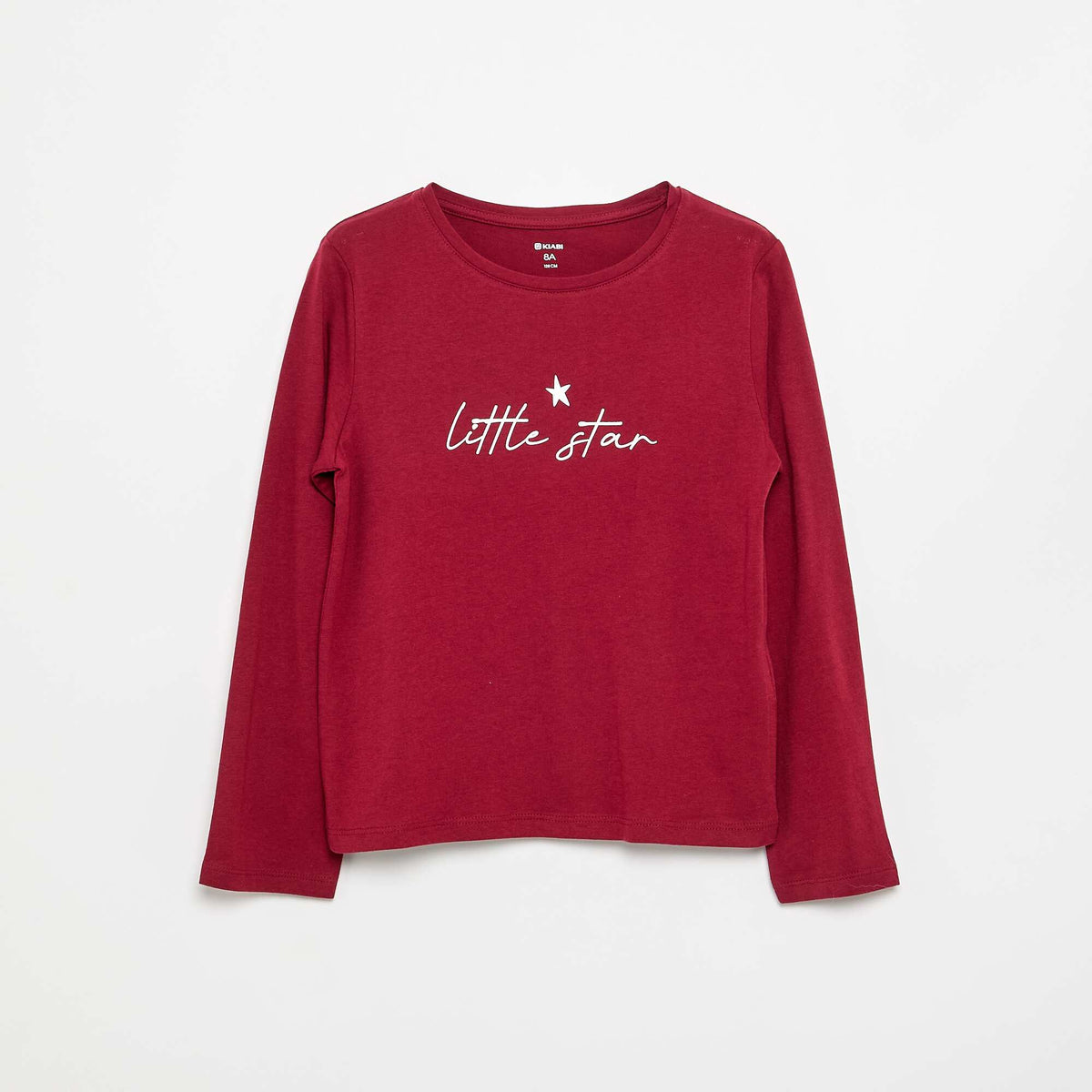 T-shirt à manches longues ROUGE