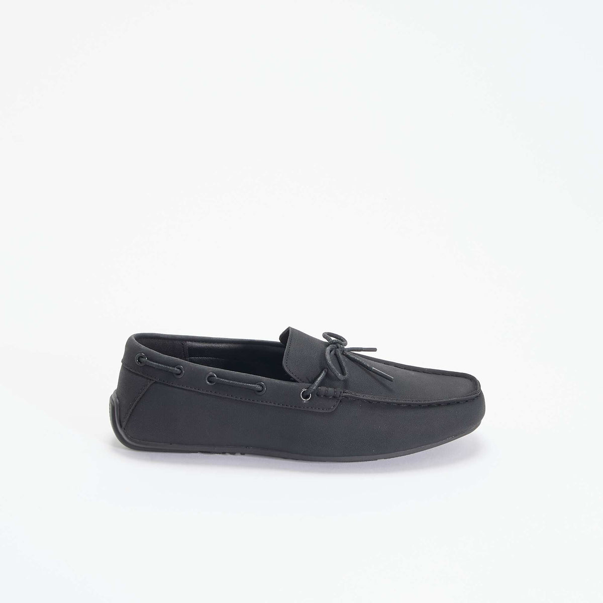 Mocassins en suédine unis NOIR