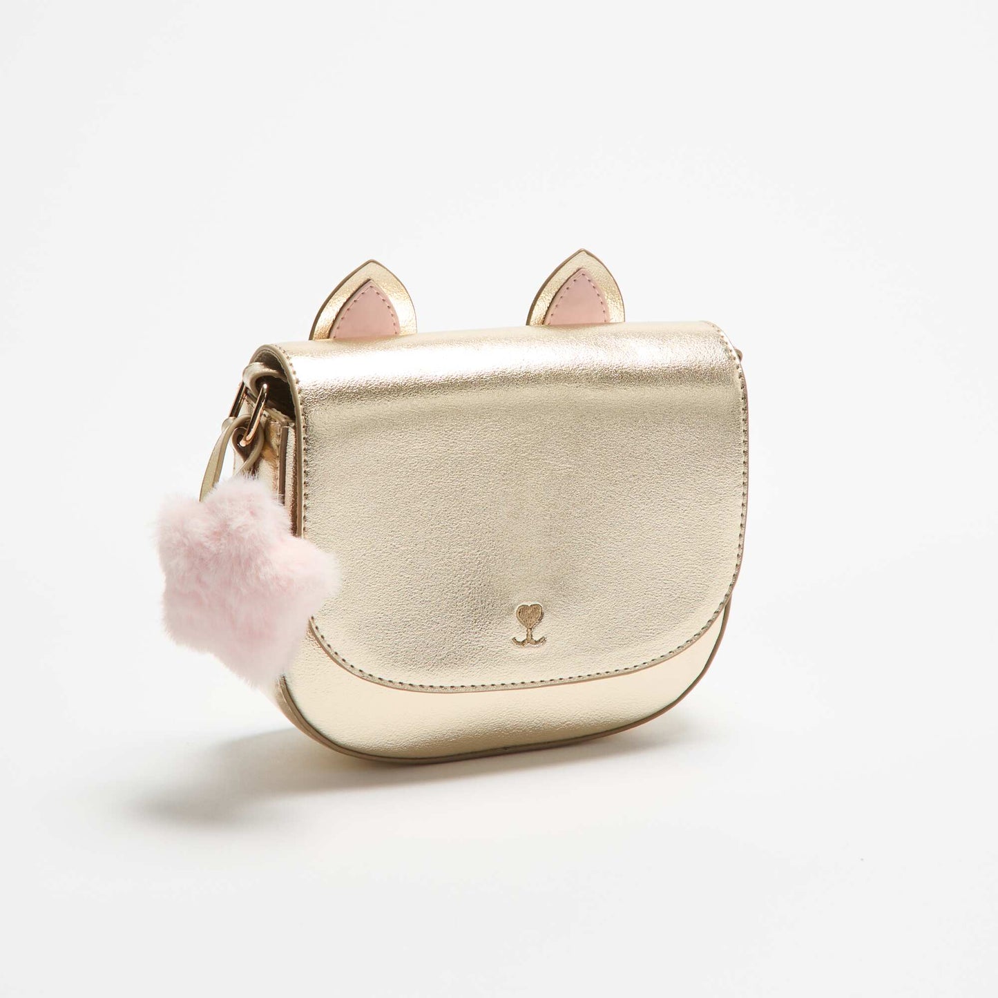 Sac à main design 'chat' JAUNE