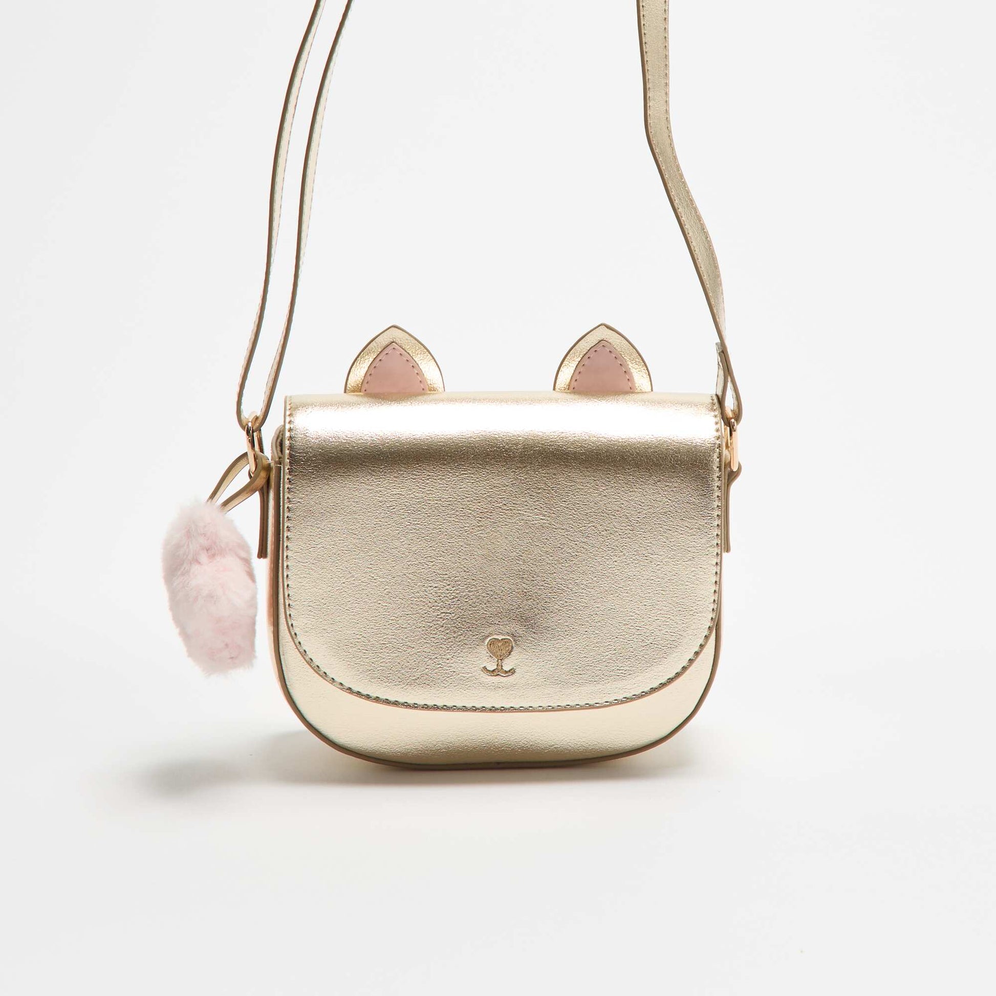Sac à main design 'chat' JAUNE