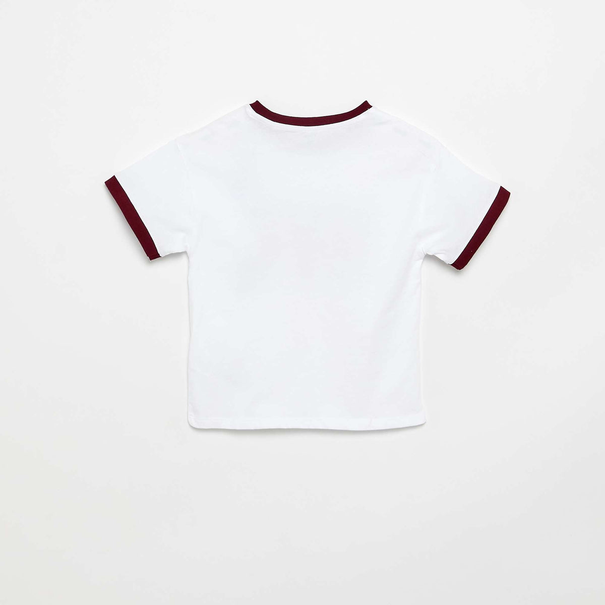 T-shirt à manches courtes 'Stitch' BLANC