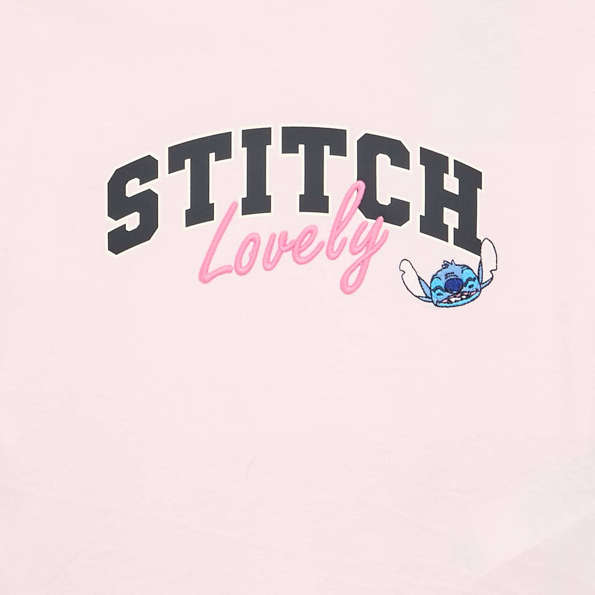 T-shirt à manches courtes 'Stitch' ROSE