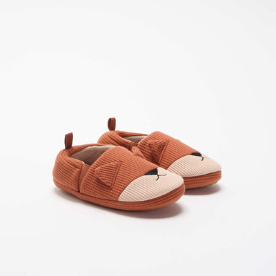 Chaussons forme charentaise ORANGE