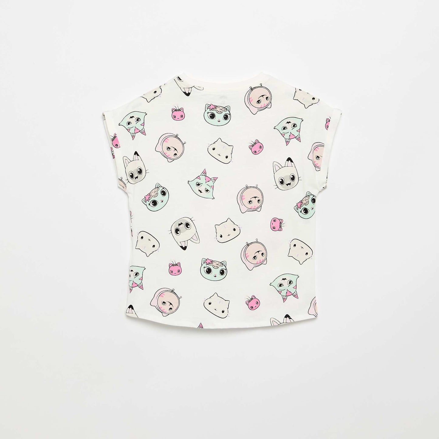 T-shirt à manches courtes 'Gabby et la maison magique' BLANC