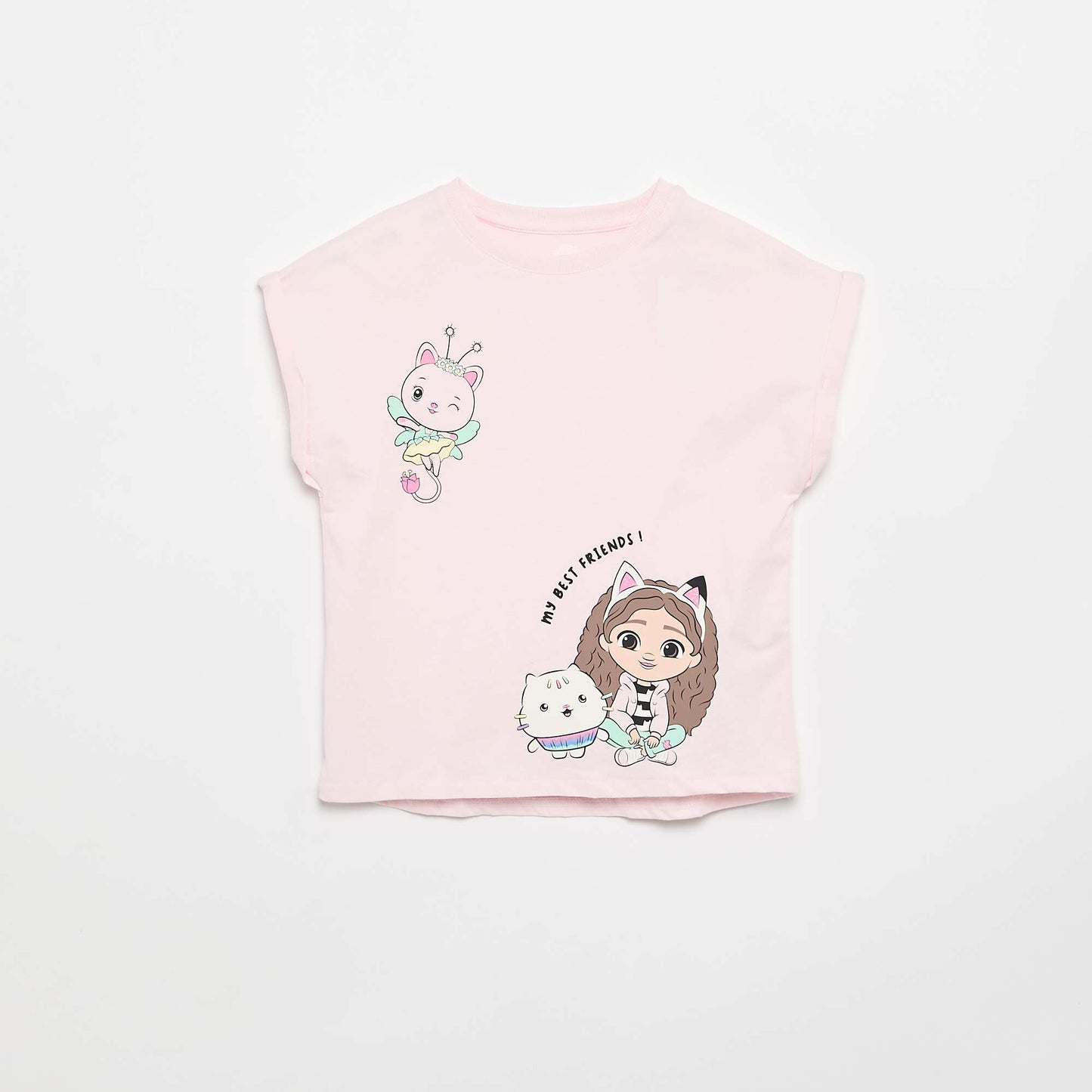 T-shirt à manches courtes 'Gabby et la maison magique' ROSE