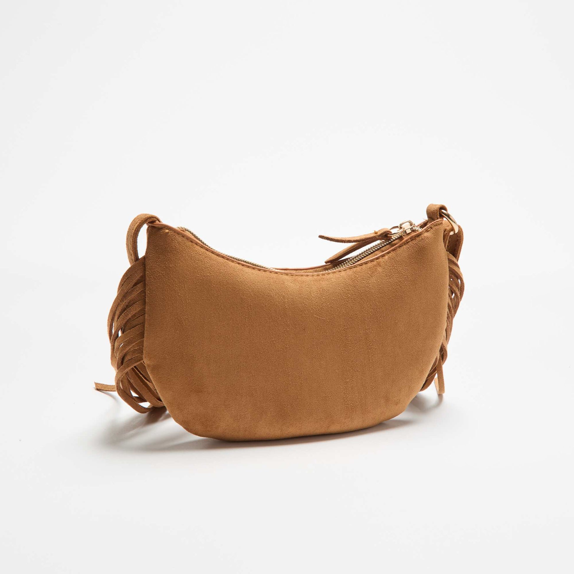 Sac à franges version mini BEIGE