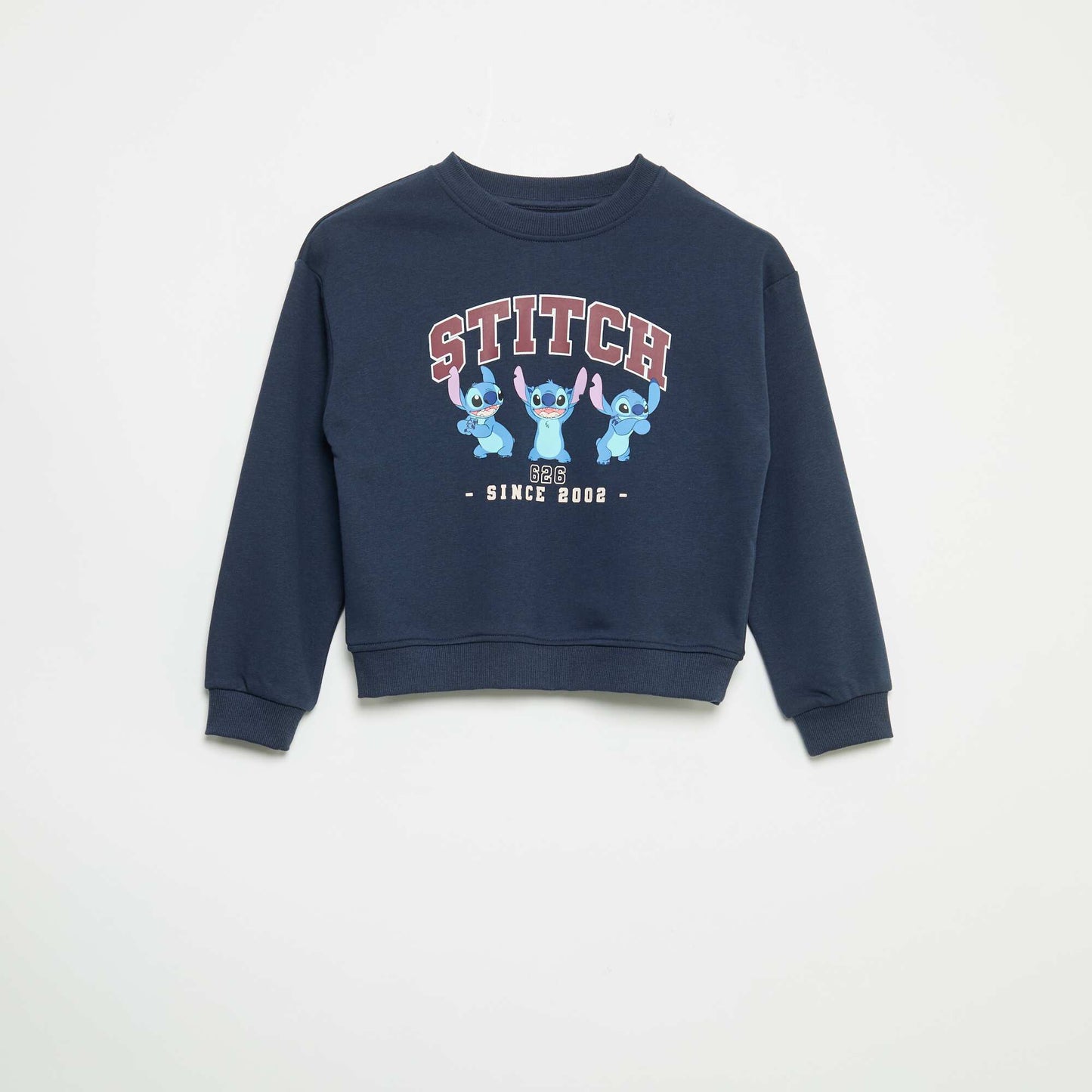 Ensemble de jogging 'Disney' en molleton non gratté (french terry) - 2 pièces : sweat + pantalon BLEU