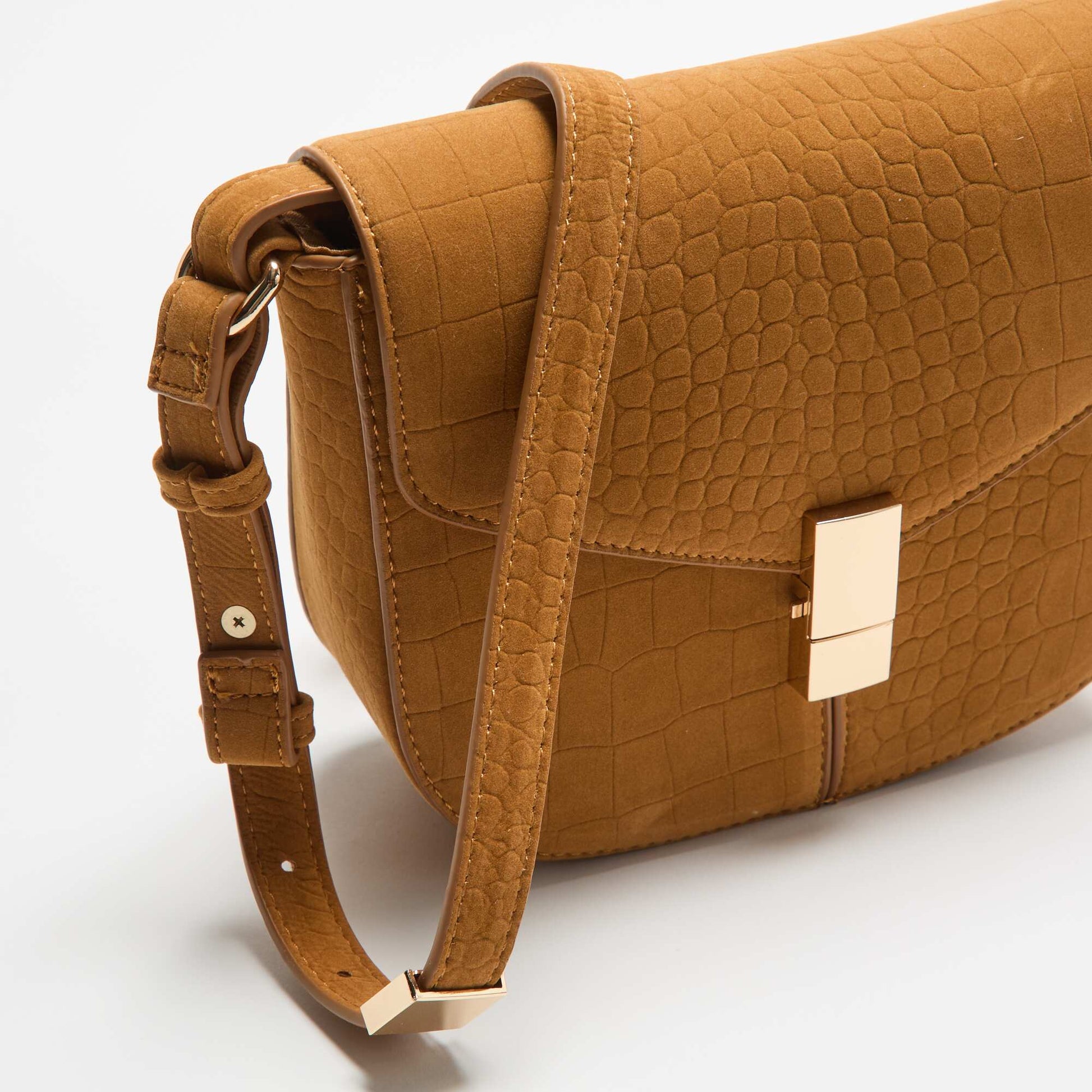 Sac à main en suédine BEIGE