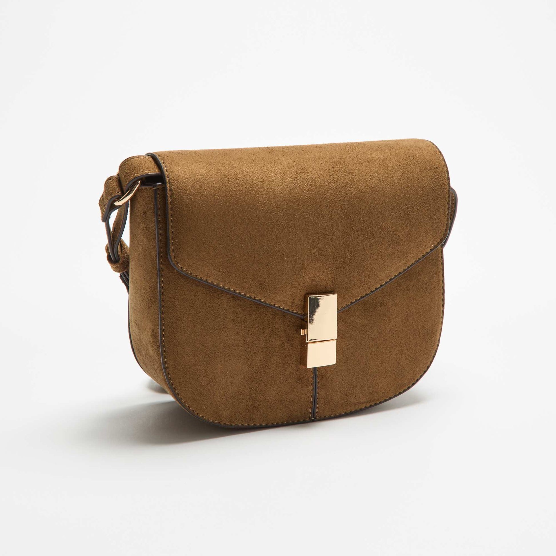 Sac à main en suédine KAKI