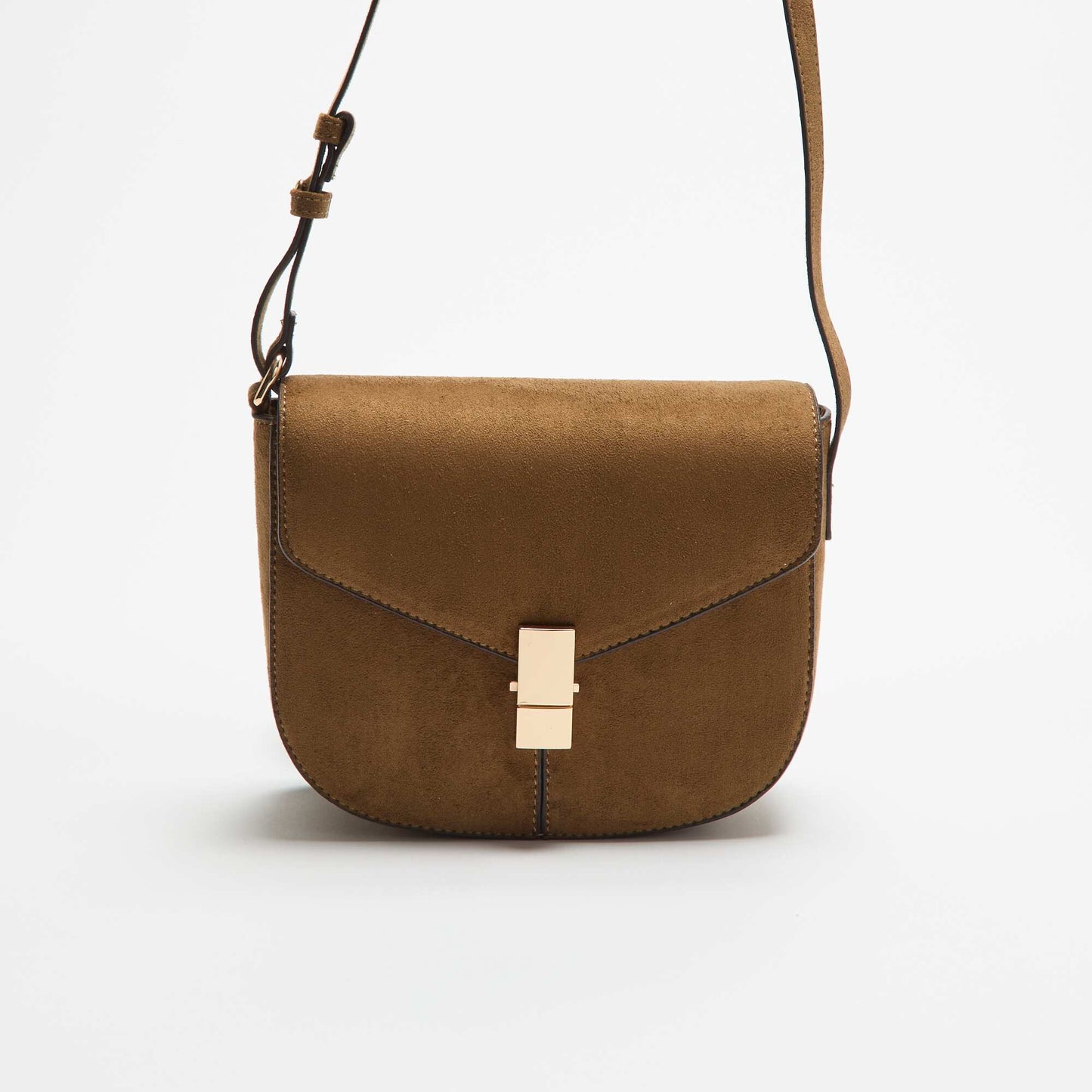Sac à main en suédine KAKI