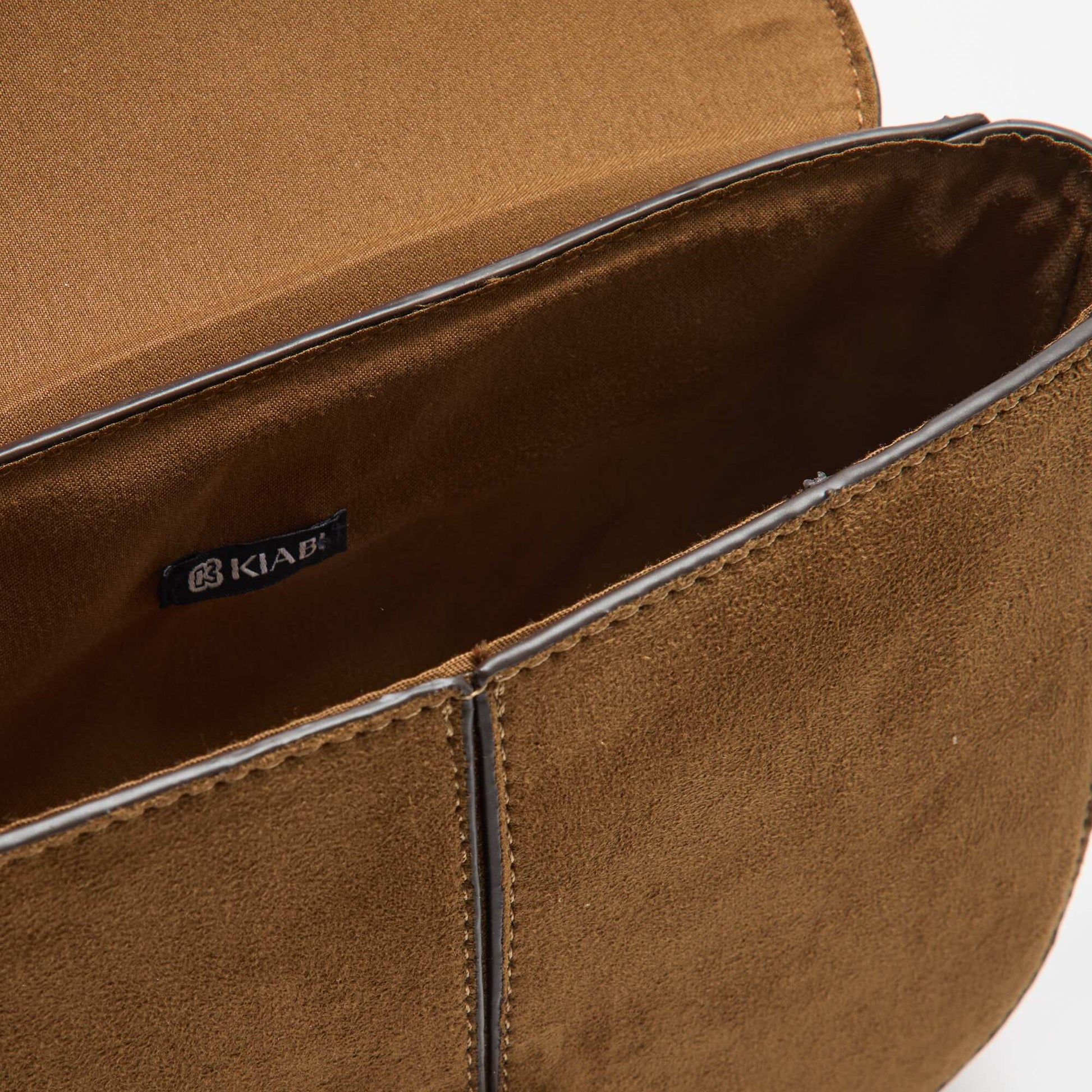 Sac à main en suédine KAKI